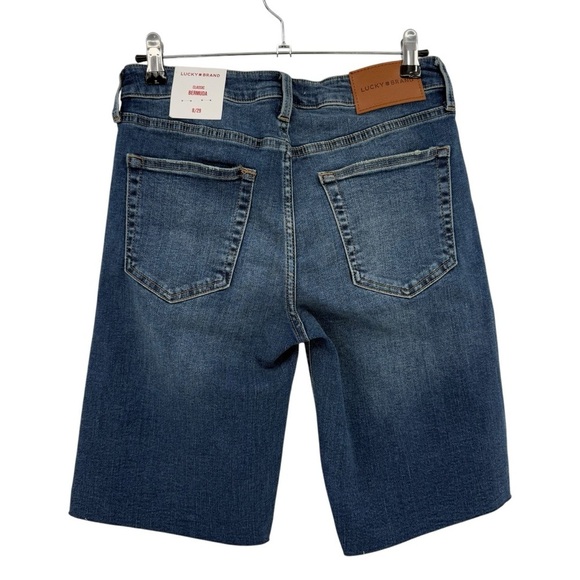 Lucky Brand Classic Bermuda Cut Off Denim Short 
S Size 8/29 - Picture 2 of 11